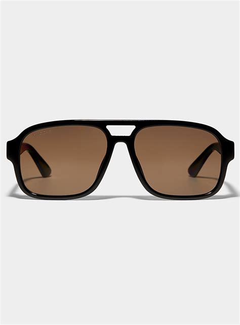 lunettes de soleil aviateur gucci|lunette gucci promo.